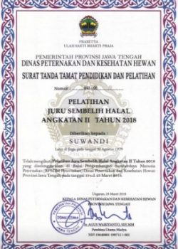sertifikast juru sembelih